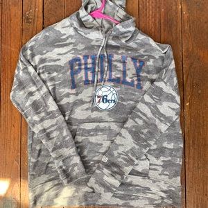 Camo Philly 76ers Hoodie
